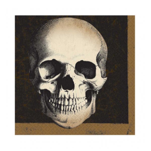 Χαρτοπετσέτες Νεκροκεφαλή (20 τεμ)