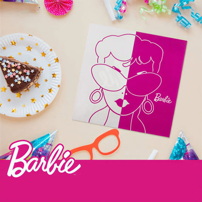 Χαρτοπετσέτες πάρτυ - Barbie (20 τεμ)