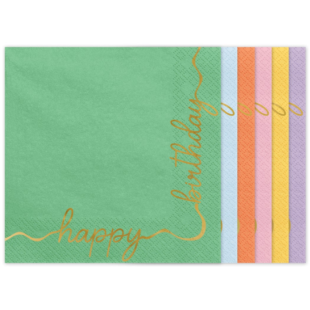 Χαρτοπετσέτες πάρτυ Elegant Pastel (12 τεμ)