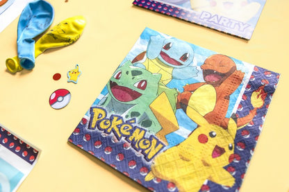 Χαρτοπετσέτες Pokemon (16 τεμ)