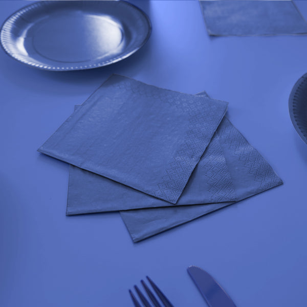 Χαρτοπετσέτες μπλε Blueberry  (20 τεμ)