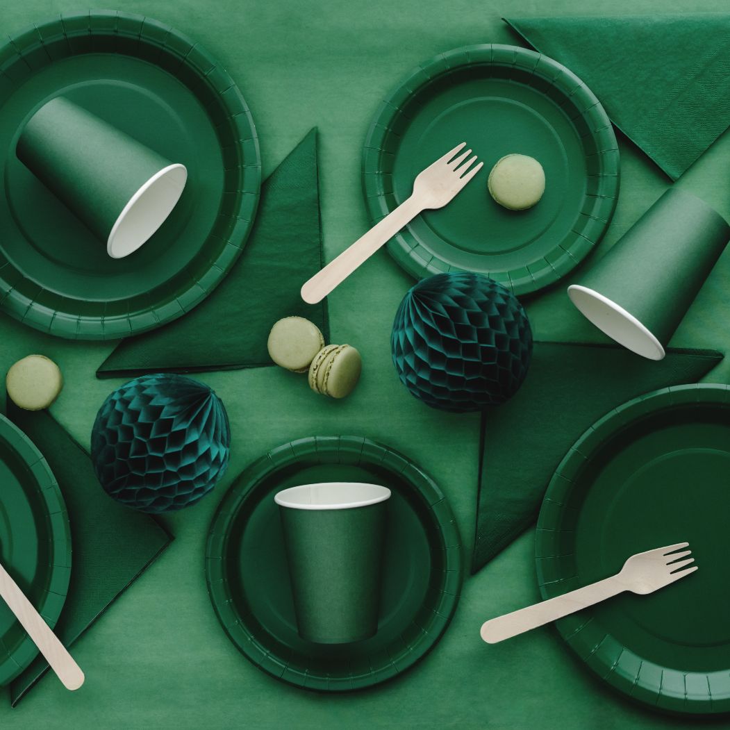 Χαρτοπετσέτες - Σκούρο Πράσινο (20 τεμ)