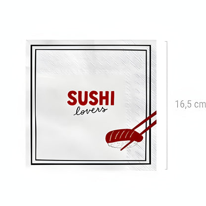Χαρτοπετσέτες - Sushi Lovers (20 τεμ)
