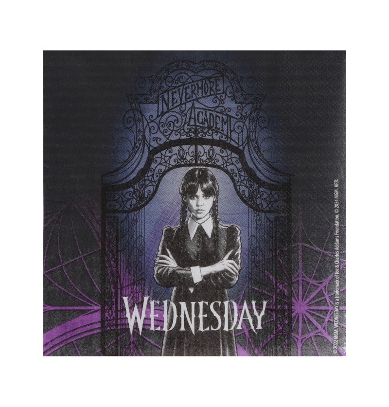 Χαρτοπετσέτες Wednesday Addams (20 τεμ)