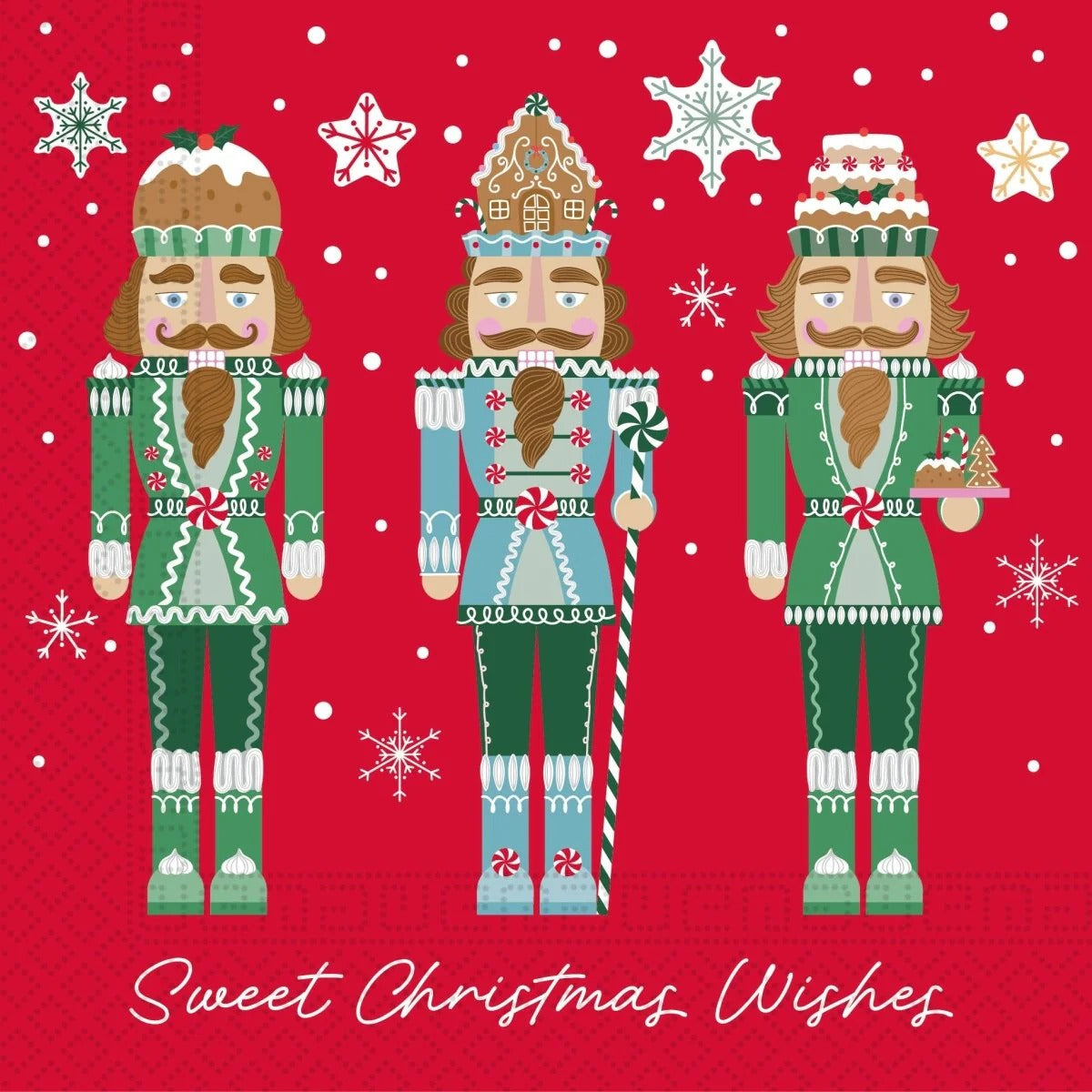 Χριστουγεννιάτικες Χαρτοπετσέτες - Καρυοθραύστης (20 τεμ)