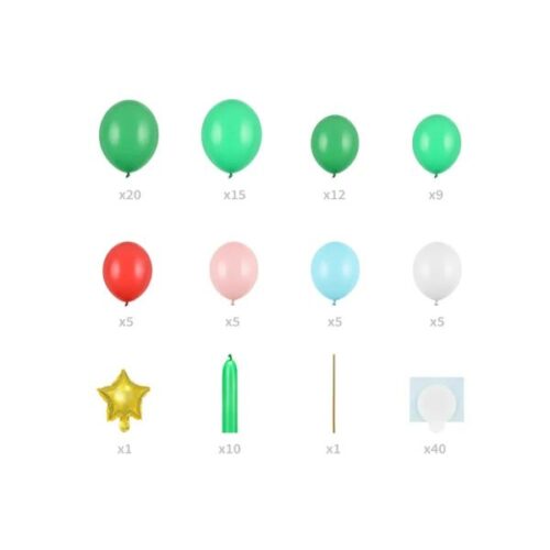 Χριστουγεννιάτικο Δέντρο από μπαλόνια