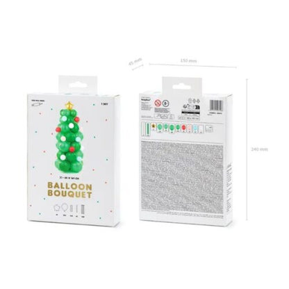 Χριστουγεννιάτικο Δέντρο από μπαλόνια