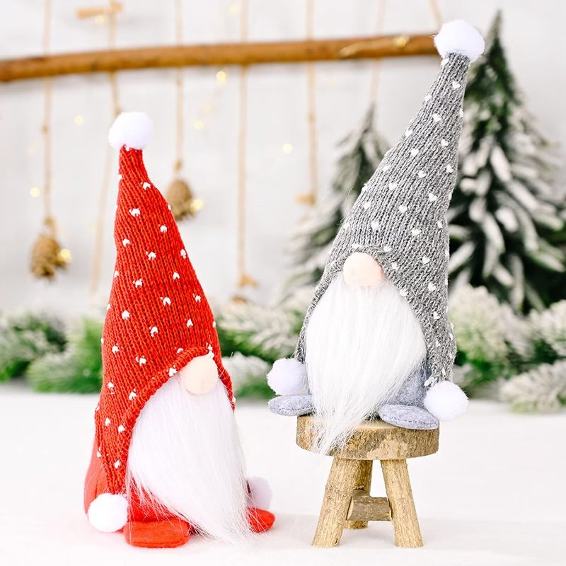 Χριστουγεννιάτικο Διακοσμητικό Λούτρινο - Νάνος