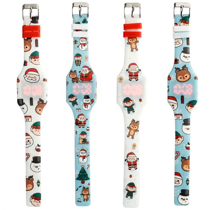 Χριστουγεννιάτικο Ψηφιακό Ρολόι χειρός