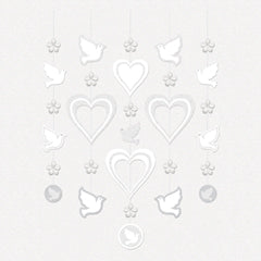 Διακοσμητικές Ταινίες Γάμου /5 τεμ