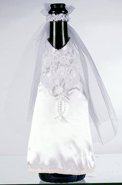 Διακόσμηση Μπουκαλιού για Γάμο /2 τεμ