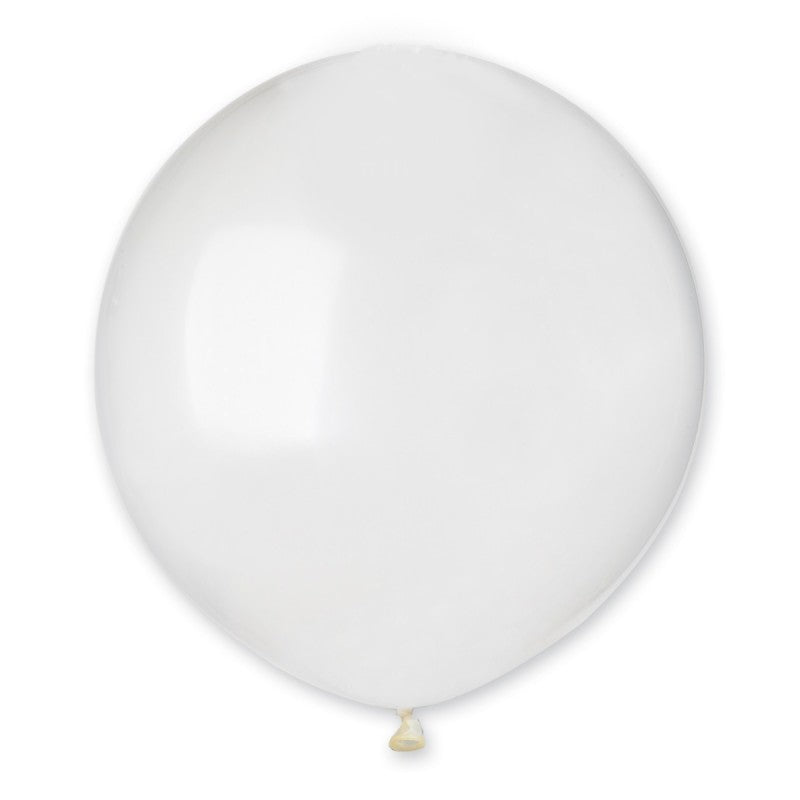 Μπαλόνια Λατέξ 19 Διάφανο 48 εκ / 3 τεμ