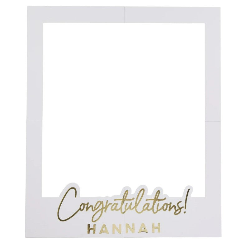 Custom Photobooth για Αποφοίτηση "Congratulations"