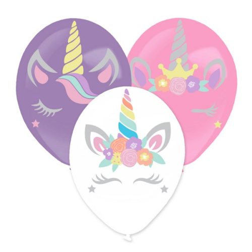 Διαδραστικά μπαλόνια Μονόκερος με αυτο/τα (3 τεμ)