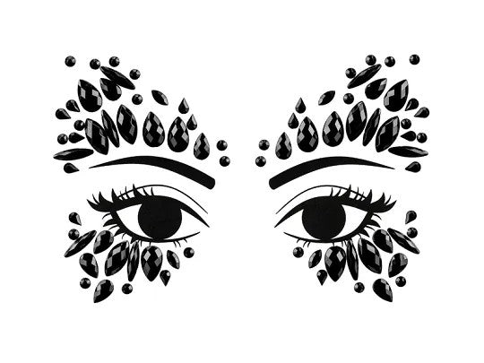 Διακοσμητικά Αυτοκόλλητα Προσώπου - Κρύσταλλα