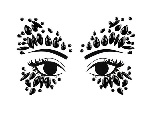 Διακοσμητικά Αυτοκόλλητα Προσώπου - Κρύσταλλα