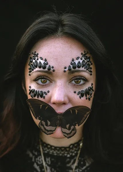 Διακοσμητικά Αυτοκόλλητα Προσώπου - Κρύσταλλα