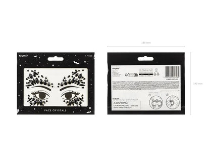 Διακοσμητικά Αυτοκόλλητα Προσώπου - Κρύσταλλα