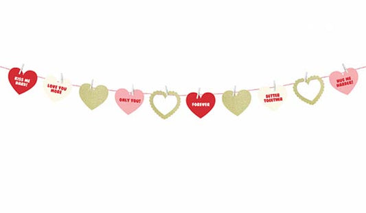 Διακοσμητική Γιρλάντα "Sweet Love" 1.1 μ.