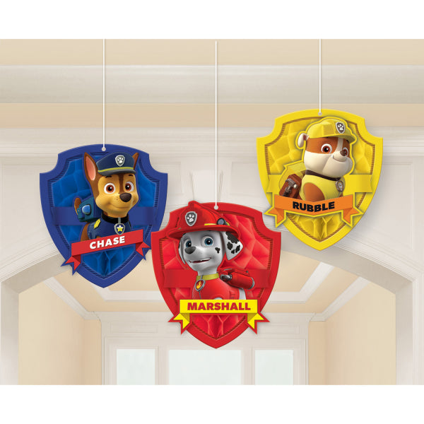 Διακοσμητική Κυψέλη Paw Patrol (3 τεμ)
