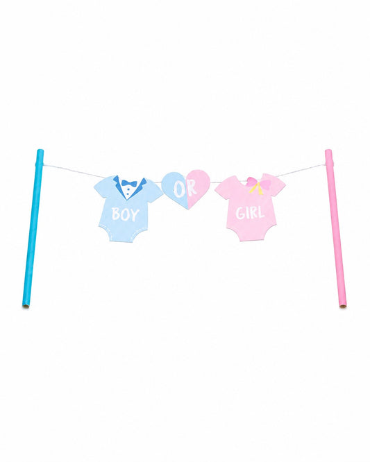 Διακοσμητικό Τούρτας gia Gender Reveal