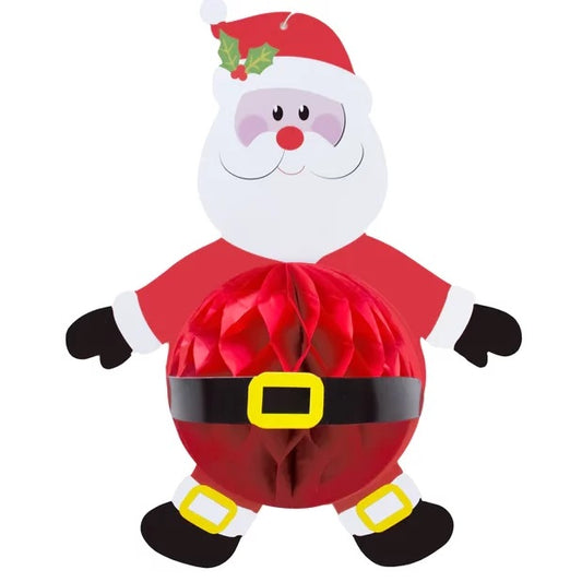 Διακοσμητικός Άι Βασίλης Honeycomb