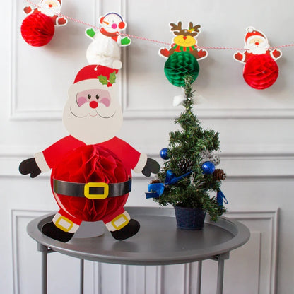 Διακοσμητικός Άι Βασίλης Honeycomb