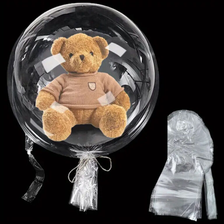 Διάφανο Bubble Μπαλόνι (10 τεμ) - 9"/ 28cm