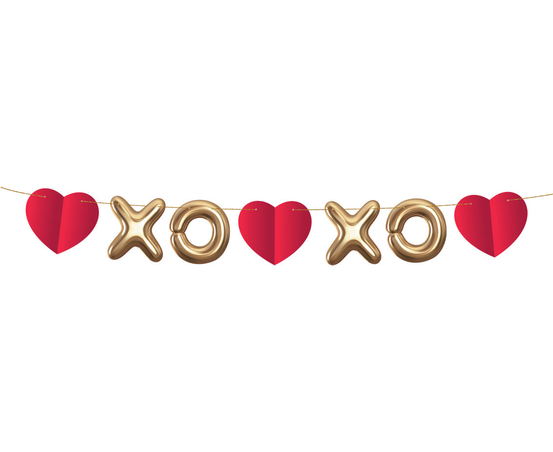 Διασκομηστική Γιρλάντα XOXO 200cm