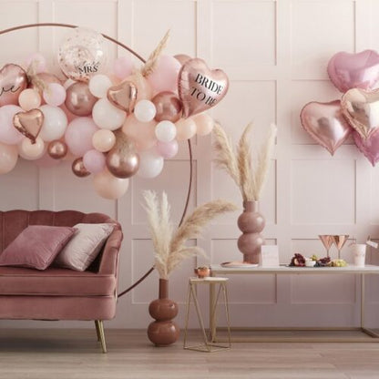 DIY Γιρλάντα με Μπαλόνια Bride to be (65 τεμ)