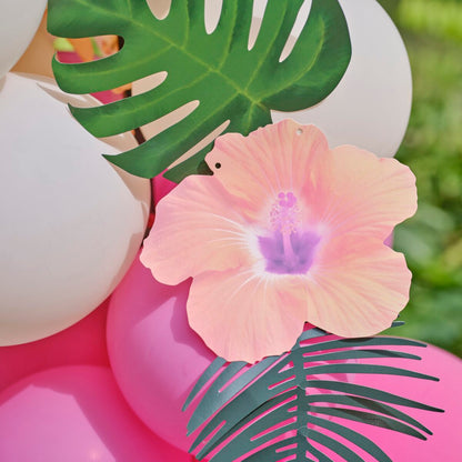 DIY Γιρλάντα με Μπαλόνια Hawaiian (70 τεμ)