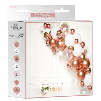 DIY Γιρλάντα Μπαλονιών Rose Gold (66 μπαλόνια)