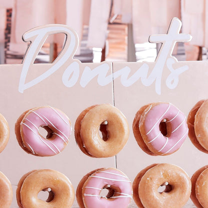 Donut Wall ροζ-χρυσό