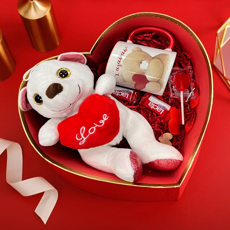 Δώρο για Ερωτευμένους - Σετ κούπα και αρκουδάκι