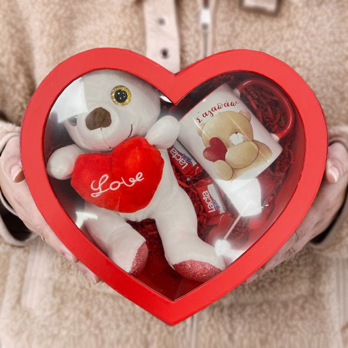 Δώρο για Ερωτευμένους - Σετ κούπα και αρκουδάκι