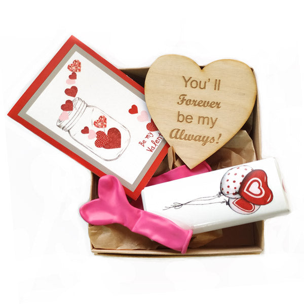 Δώρακια Βαλεντίνου σε κουτί "Forever my Always"