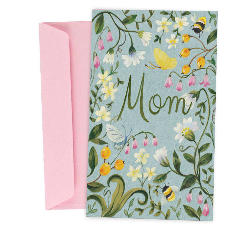 Ευχετήρια Κάρτα για μητέρα - Mom Botanical