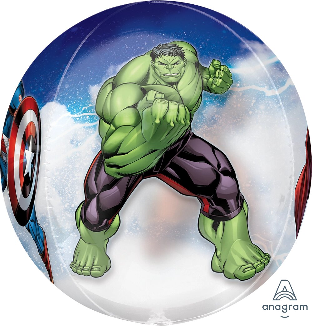Μπαλόνι Φοιλ Orbz Avengers Animated / 38εκ Χ 40εκ
