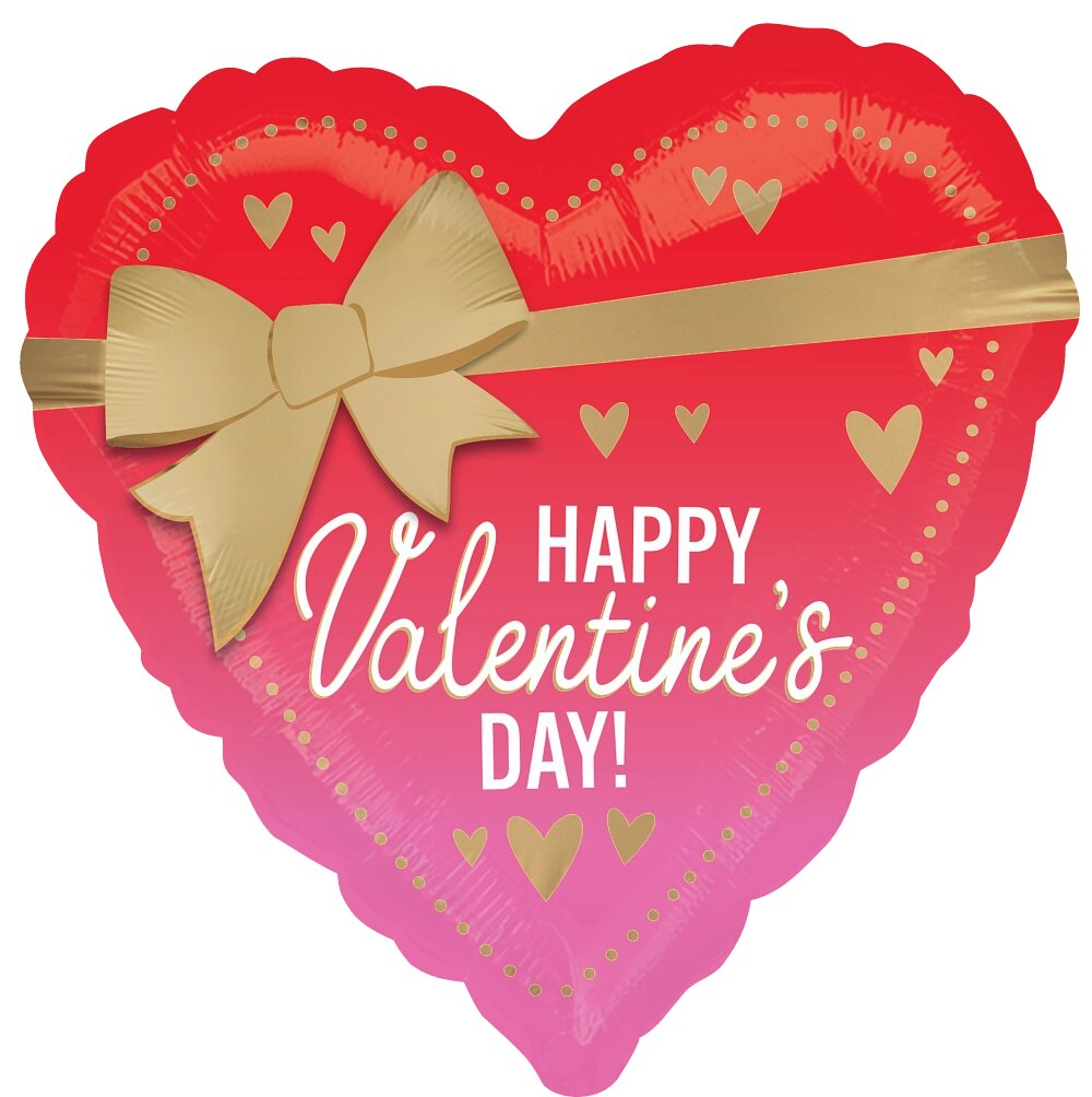 Μπαλόνι Φοιλ 17 Better With Bows Satin Valentine / 43 εκ