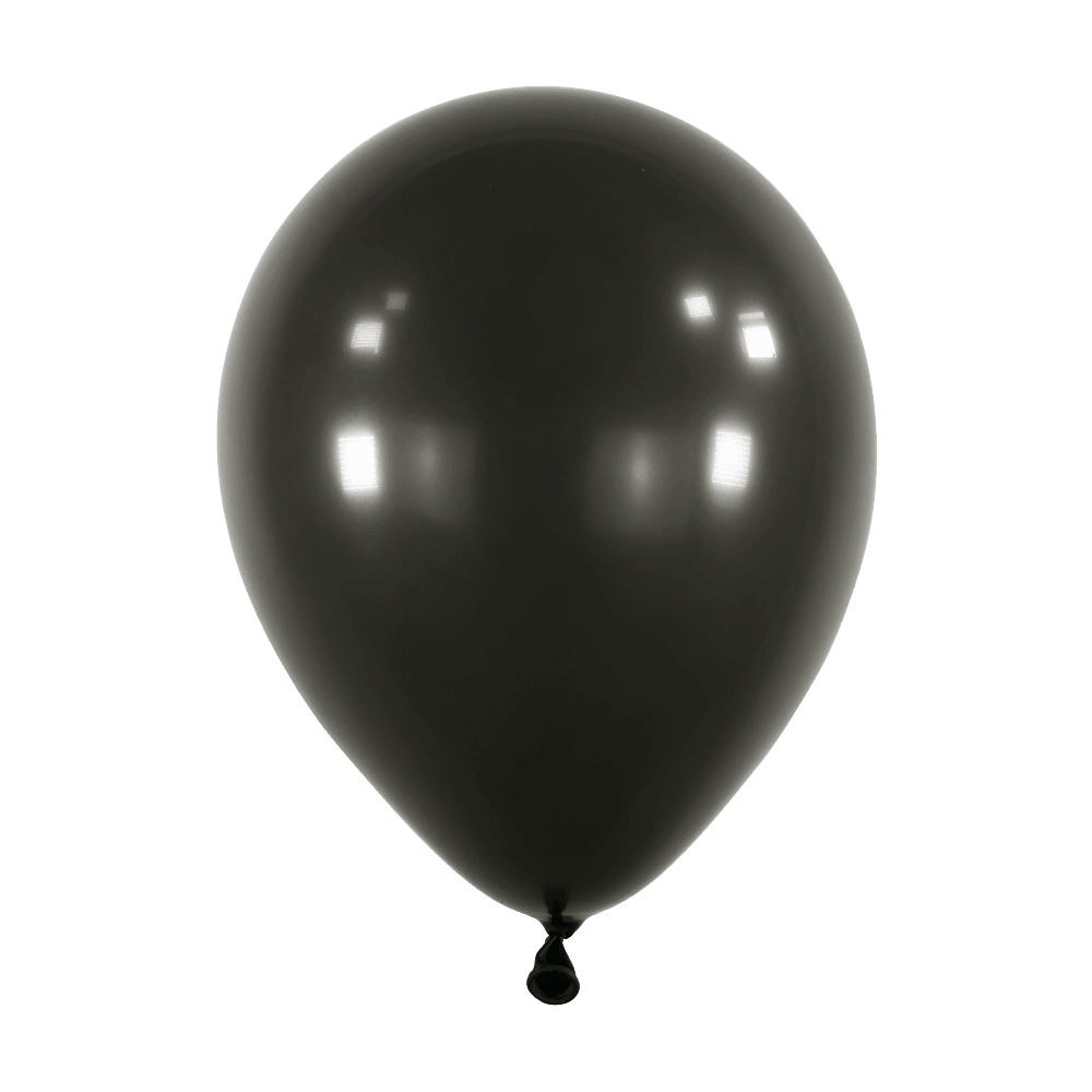 Μπαλόνια Λάτεξ 11'' Μαύρο / 50 τεμ - Fashion Jet Black