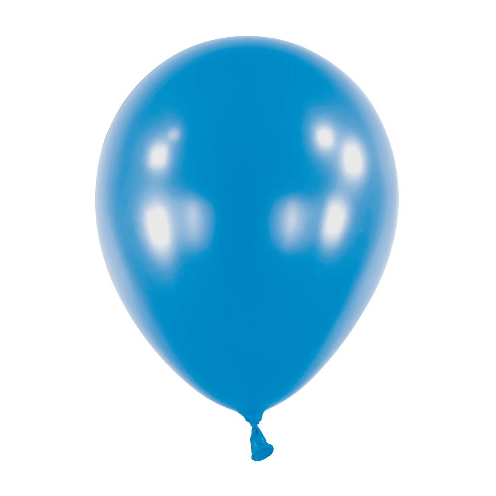 Μπαλόνια Λάτεξ 11'' Μπλε Μεταλλικό /50 τεμ - Royal Blue