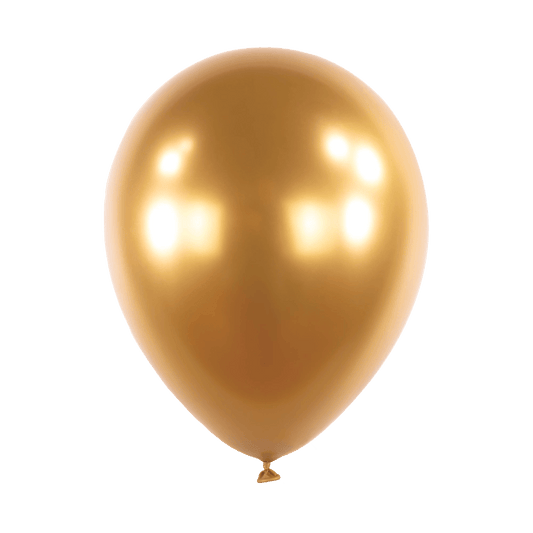 Μπαλόνια Λάτεξ 5 Satin Luxe Gold Sateen / 100 pcs