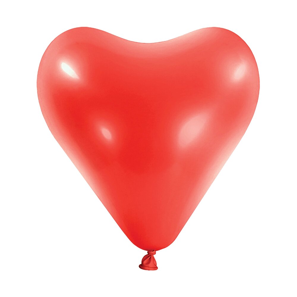 Μπαλόνια Λάτεξ Καρδιά 12 Κόκκινη Red / 50 τεμ
