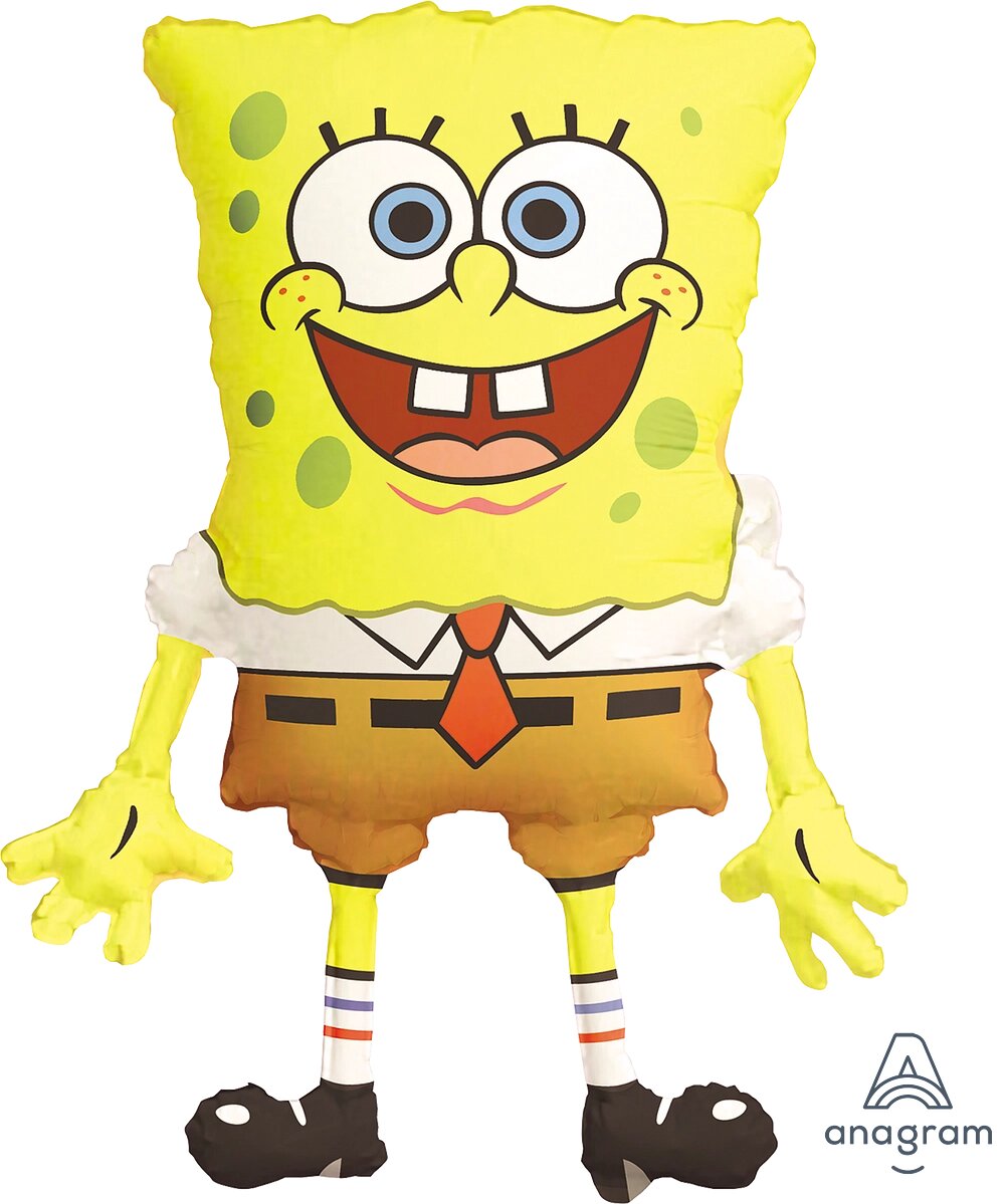Μπαλόνι Φοιλ Σχήμα Spongebob / 56 x 71 εκ