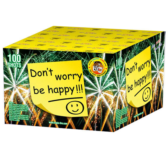 Εναέρια Πυροτεχνήματα 100 βολών - Don't Worry be Happy
