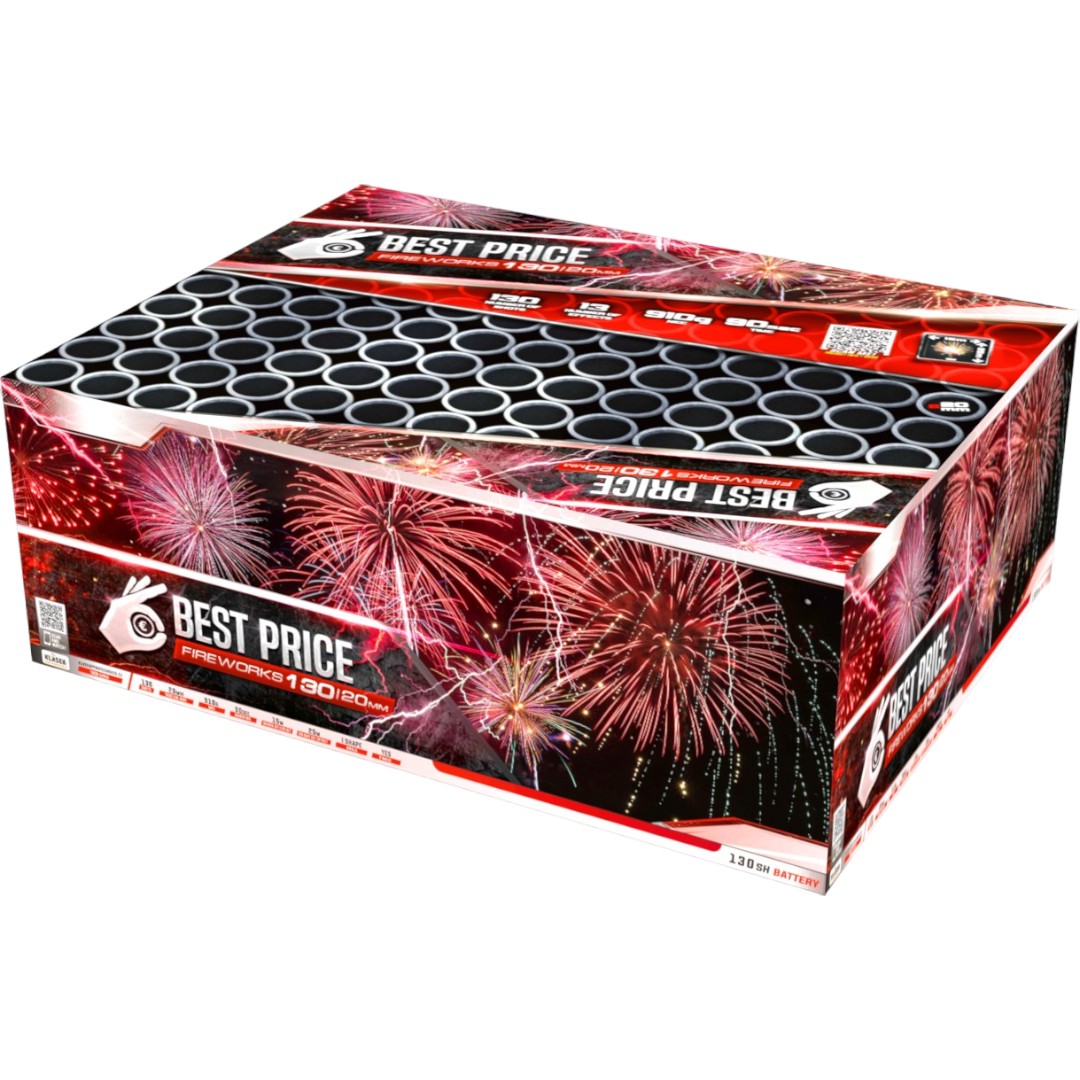 Εναέρια Πυροτεχνήματα 130 βολών - Best Price
