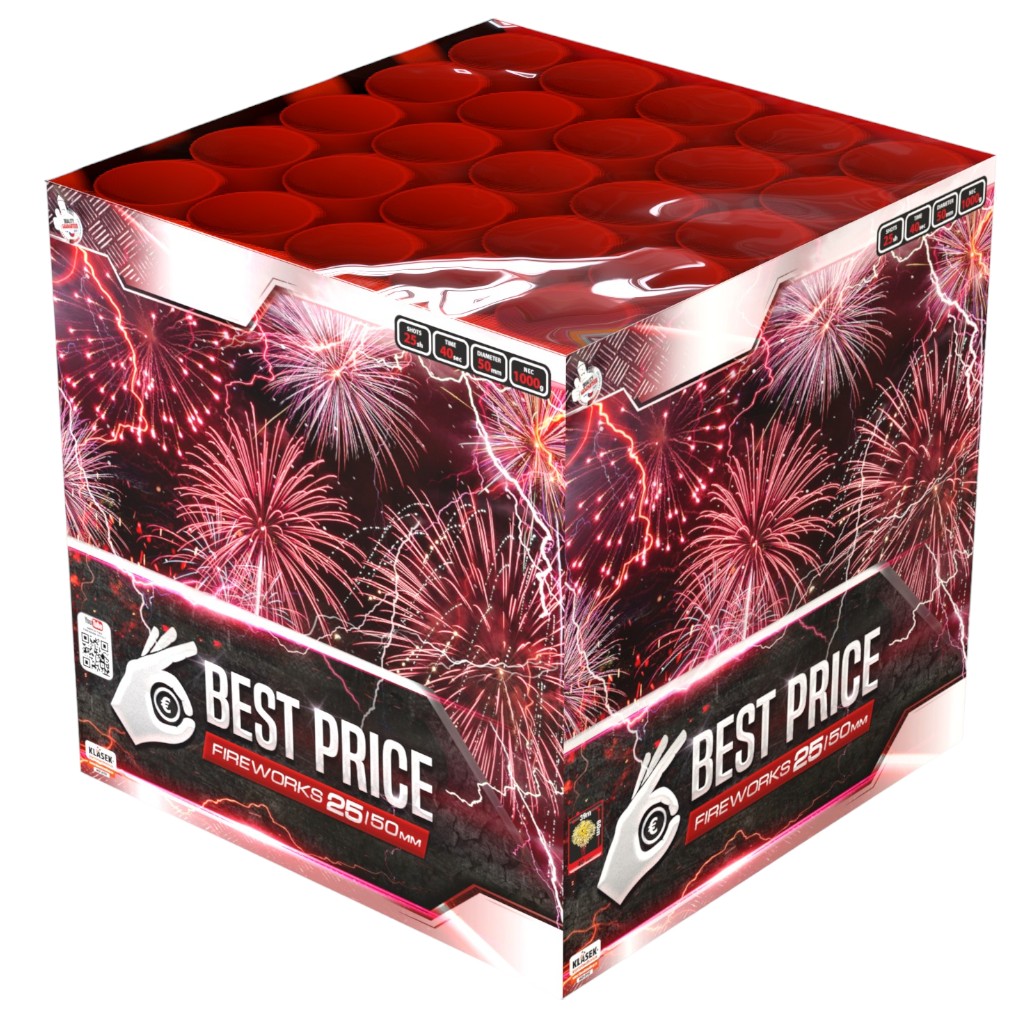 Εναέρια Πυροτεχνήματα 25 βολών - Best Price