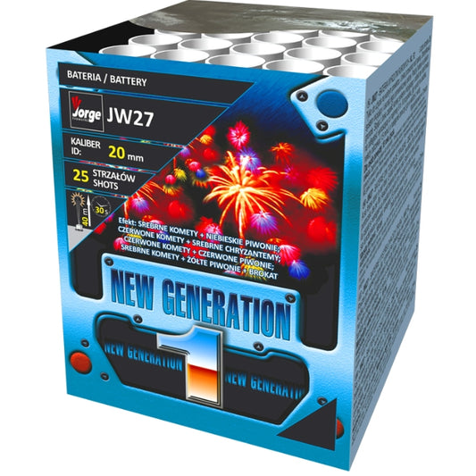 Εναέρια Πυροτεχνήματα 25 βολών - New Generation