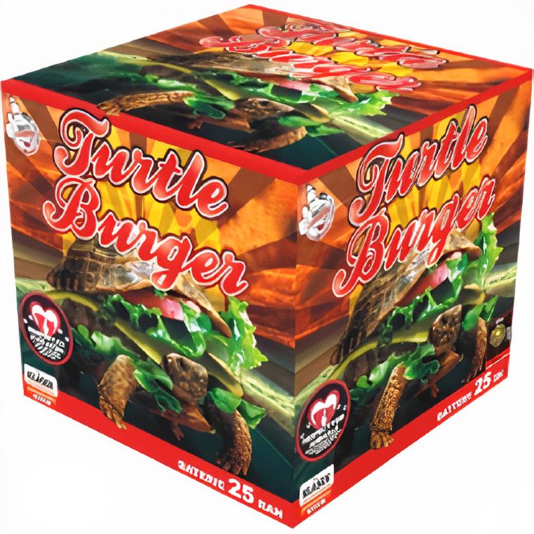 Εναέρια Πυροτεχνήματα 25 βολών - Turtle Burger