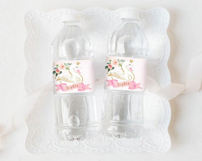 Ετικέτες για μπουκάλια νερού Κύκνος (8 τεμ)